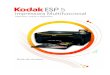 Impressora Multifuncional · PDF file Visão geral da impressora 2 Guia do Usuário da Impressora Multifuncional Kodak ESP 5 Componentes principais da Impressora Multifuncional ESP