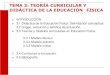 TEMA 3: TEORÍA CURRICULAR Y DIDÁCTICA DE LA EDUCACIÓN …rua.ua.es/dspace/bitstream/10045/25684/7/TEMA_3.pdf · 2016-04-26 · TEMA 3: TEORÍA CURRICULAR Y DIDÁCTICA DE LA EDUCACIÓN