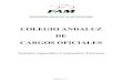 COLEGIO ANDALUZ DE CARGOS OFICIALES · 2017-10-18 · COLEGIO ANDALUZ DE CARGOS OFICIALES Temario especifico Comisarios Técnicos . Página 2 de 11 ... Es la revisión vigente de