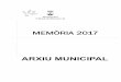 ARXIU MUNICIPAL - Ajuntament d'Olesa de Montserrat · de gestió documental i arxivística. A més també assessora en matèria arxivística i de gestió documental a les oficines