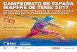 Campeonato de españa mapFRe de tenis 2017...INFORMACIÓN CPTO ESPAÑA MAPFRE DE TENIS EN SILLA DE RUEDAS POR CCAA 2017 1. CONVOCATORIA Y ORGANIZACIÓN La Real Federación Española
