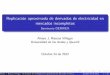Replicación aproximada de derivados de electricidad en ......del desarrollo del mercado de derivados. Alvaro J. Riascos Villegas Universidad de los Andes y Quantil ()Replicación