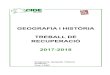 GEOGRAFIA I HISTÒRIA TREBALL DE RECUPERACIÓ ...cide.es/wp-content/uploads/2017/11/Pendents_GiH_2n-ESO.pdfGEOGRAFIA I HISTÒRIA TREBALL DE RECUPERACIÓ 2017-2018 Assignatura: Geografia