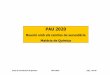 Química PAU 2020 presentació centres - Universitatsuniversitats.gencat.cat/web/.content/01_acces_i... · Contingut de la presentació. Grup de coordinació de Química PAU-2020