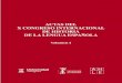 Portada, créditos e índice · Actas del X Congreso Internacional de Historia de la Lengua Española Zaragoza, 7-11 de septiembre de 2015 Editadas por María Luisa Arnal Purroy Rosa