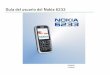 Guía del usuario del Nokia 6233nds1.webapps.microsoft.com/phones/files/guides/Nokia... · 2016-07-21 · La disponibilidad de productos concretos puede variar de una re gión a otra
