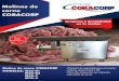Molinos de carne COBACORP · carne COBACORP Limpieza y durabilidad en tu molino Muele hasta 1000 Kg/hr Molino de carne COBACORP MODELOS: M22-R1 - Protector de seguridad para el usuario