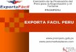 EXPORTA FACIL PERUiirsa.org/admin_iirsa_web/Uploads/Documents/cnr10_exporta_facil_p… · 3 4 5 Exportador (remitente) R.U.C. del Exp ortad Dirección País Ciudad Código Postal