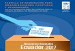 Cartilla de orientación para organizaciones políticas y ... proye… · propuestas de las organizaciones políticas a la luz del compromiso asumido por el Ecuador de incorporar