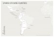 SPANISH SPEAKING COUNTRIES · SPANISH SPEAKING COUNTRIES Visit our site online.seterra.com/en for more map quizzes. Seterra Mexico Guatemala El Salvador Nicaragua Honduras Costa Rica