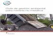 Guía de gestión ambiental para minería no metálicaa-de...Guía de gestión ambiental para minería no metálica Unión Internacional para la Conservación de la Naturaleza (UICN)