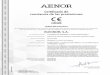 Certificado de - adhorna.es Marc… · Esquema de certificación Para emitir este certificado se han aplicado todas las disposiciones del sistema 1 para la evaluación y verificación