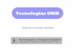 GRID TEMA-5 Aplicaciones en e-Ciencia (2009-03-18) · Curso de Doctorado 3 Tecnologías GRID Área de Arquitectura y Tecnología de Computadores Departamento de Informática de la