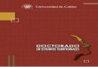 Brochure Doctorado Estudios Territoriales DOCTORADO ESTUDIOS TERRITORIALES...Pasantía Internacional y 30 de Tesis Doctoral. 0.35 S.M.M.L.V. 13 S.M.L.V. (salarios mínimos legales