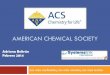 American Chemical Societybibliotecas.uaslp.mx/archivos/acs.pdf · 2014-09-18 · American Chemical Society (ACS) Con más de 163, 000 miembros, la American Chemical Society (ACS)