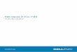 Dell Venue 11 Pro-7140 · Dell Venue 11 Pro-7140 Guía del usuario Modelo reglamentario: T07G Tipo reglamentario: T07G002. Notas, precauciones y avisos NOTA: Una NOTA proporciona