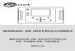 MANUAL DE INSTRUCCIONES - Espa Elecespaelec.com/pdf/manual/mru-30.pdf · MANUAL DE INSTRUCCIONES MEDIDOR DE RESISTENCIA DE TOMA DE TIERRA MRU-30 SONEL S.A. ul. Wokulskiego 11 58-100