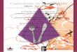 Gastronomía de Semana Santa · 2020-03-14 · Pochas frescas con verduras Arroz meloso de frutos del mar (tratado como paella) Canelones de asado con bechamel trufada SEGUNDOS Esponjoso