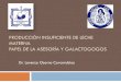 Galactogogos y asesoría en la Hipogalacteapediatrasyucatan.org.mx/wp-content/uploads/2016/11/... · Solamente una mujer en metoclopramida suspendió la medicación por los efectos