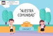 Colegio Cristal Chile Historia, Geografía y Cs. Sociales 1 Básicos “NUESTRA …colegiocristalchile.cl/wp-content/uploads/2020/08/1... · 2020-08-03 · Unidad 2 “NUESTRA COMUNIDAD”