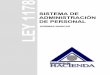 SISTEMA DE ADMINISTRACIÓN DE PERSONAL · 2019-04-17 · SISTEMA DE ADMINISTRACION DE PERSONAL CAPITULO I CONCEPTO, COMPONENTES E INTERRELACION ARTICULO 7. (CONCEPTO).-El Sistema