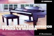 HECHO PARA LOS MÚSICOS Y PARA LA MÚSICA · instrumento para ofrecer un sonido profundo y resonante, así como el amplio rango dinámico de un piano de cola. Además de una acústica
