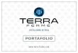 Terra Ferme - Portafolio 01 · encuadernar (tarjetas de visita y cupones) e incluso Objetos Físicos. Capaz de capturar movimientos, puede generar fácilmente videos de operaciones