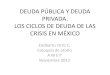 DEUDA PÚBLICA Y DEUDA PRIVADA. LOS CICLOS DE DEUDA …amepmexico.com.mx/wp-content/uploads/2014/10/FAUST...El ciclo de deuda básico descansa en deuda pública: •El “tradeoff”