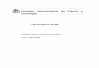 Curriculum vitaeeps/cv/QuesadaCV2008.pdf · Líneas de investigación Breve descripción, por medio de palabras claves, de la especialización y líneas de investigación actuales
