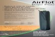 aReduce el ruido de impacto a100% Barrera de vapor ... · AirFlot con sus celdas de aire de 3 mm de espesor optimiza la adsorción de irregularidades del suelo. Las celdas favorecen