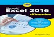 Excel 2016 - planetadelibrosco0.cdnstatics.com · Excel ® 2016 Microsoft® ¡Expón tus datos al público! Tanto si empiezas desde cero como si lo que quieres es ponerte al día