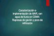 Presentación de PowerPointfing.uach.mx/facultad/2019/06/11/Caracterización e... · Objetivos General Implementar un proyecto de recarga artificial al acuífero de la ZMCM con agua