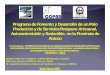 Programa de Fomento y Desarrollo de un Polo …...2012/02/26  · Justificación de COPAR • Comuna de Arauco, 42000 hab. 50% mujeres, 4% pobl. Indígena • Población rural 26%,