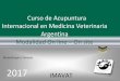 Curso de Acupuntura Internacional en Medicina Veterinaria ... Acup Internac_ OnlineSite_IMAVAT2017.pdf · amplia trayectoria en la acupuntura veterinaria desde 1992. Luego de haber