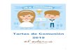 Tartas de Comunión 2019 - El Adernoeladerno.com/wp-content/uploads/2019/01/Catalogo-Comuniones-20… · Tartas de Comunión 2019 . 2 Tarta rectangular con oblea Feliz Comunión y