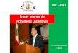 Presentación de PowerPointcongresogro.gob.mx/files/informes-1er-a#U00f1o-legislativo/1er-infor… · Primer Informe de Actividades Legislativas 2012 - Como integrante de la Comisión