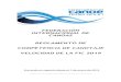 FEDERACIÓN INTERNACIONAL DE CANOAS ......- 1 - Reglamento de Competencia Canotaje Velocidad de la FIC 2019 FEDERACIÓN INTERNACIONAL DE CANOAS REGLAMENTO DE COMPETENCIA DE CANOTAJE