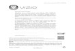 Estimado cliente de VIZIO: Para solicitar asistencia 01-800-832 …cdn.vizio.com/documents/downloads/hdtv/VO320E/390VO320E... · 2014. 9. 26. · Desconecte el cable de alimentación