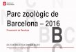 Parc zoològic de Barcelona 2016€¦ · 5 Enquesta Visitants Parc Zoològic de Barcelona 2016 Presentació de Resultats RESUM GENERAL DELS RESULTATS: VALORACIONS De l’anàliside