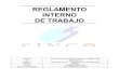 REGLAMENTO INTERNO DE TRABAJO - sincoaseo.com · REGLAMENTO INTERNO DE TRABAJO Empresa Servicios Institucionales de Colombia – SINCO LTDA NIT 800053529-9 Dirección Carrera 20 No