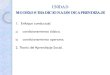 UNIDAD · 2019. 9. 18. · Teoría del Aprendizaje Social. UNIDAD . ... Las teorías conductuales del Aprendizaje son: -Condicionamiento Clásico (Pavlov) -Condicionamiento Operante
