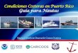Condiciones Costeras en Puerto Rico Guía para Nautas · Sistemas de Observación Costeros Red de 11 sistemas para satisfacer las necesidades regionales de información costera 