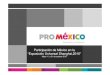Participación de México en la “Exposición Universal ...€¦ · Área: 9.6 millones de km2. Geografía: 18,000 km de costa y topografía plana Población: 1.35 mil millones de