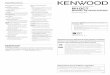 Especificaciones - KENWOODmanual.kenwood.com/files/B60-5665-10_01_C7_Spanish.pdf · 2010. 9. 17. · diluyentes de pintura, gasolina, bencina, etc., para limpiar la caja. Utilice