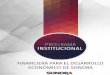 Programa Institucional de Financiera para elestrategia.sonora.gob.mx/images/PSEEG/NormatividadPMP/... · 2019. 6. 3. · Programa Institucional de Financiera para el Desarrollo Económico