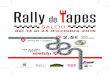 SALOU...Em complau poder-vos presentar la cinquena edició del RALLY DE TAPES per Salou, una ruta gastronòmica pel nostre municipi que destaca per la gran varietat i qualitat de degustacions