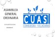 ASAMBLEA GENERAL ORDINARIAcuascyv.es/cuas-content/uploads/2018/09/Asamblea... · Herencia SAT El Oasis 1 1 1 1 1 180,00 180,00 180,00 180,00 180,00 180,00 Doméstico 258 48 12.384,00