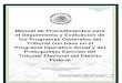 Manual de Procedimientos para el Seguimiento y Evaluación ...transparencia.tecdmx.org.mx/.../art121/01/manuales/... · Manual de Organización y Funcionamiento del Tribunal Electoral