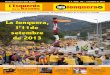 La Jonquera, l’11de setembre de 2013 · 2016. 6. 3. · RdR1 1 d’octubre de 2013 Informació dels successos, l’economia, els esports i la cultura de la Jonquera i contrada Revista