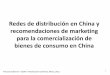 Redes de distribución en China y recomendaciones de marketing …economia.unam.mx/deschimex/cechimex/chmxExtras/documentos/a… · 4 •La complejidad de las redes de distribución